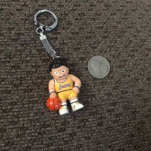 Vintage Los Angeles Lakers Keychain 1987 LA Lebron